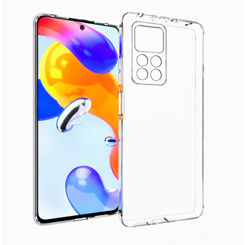 Priehľadný gélový obal na mobil Xiaomi Redmi Note 11 Pro 4G/5G - priehľadný