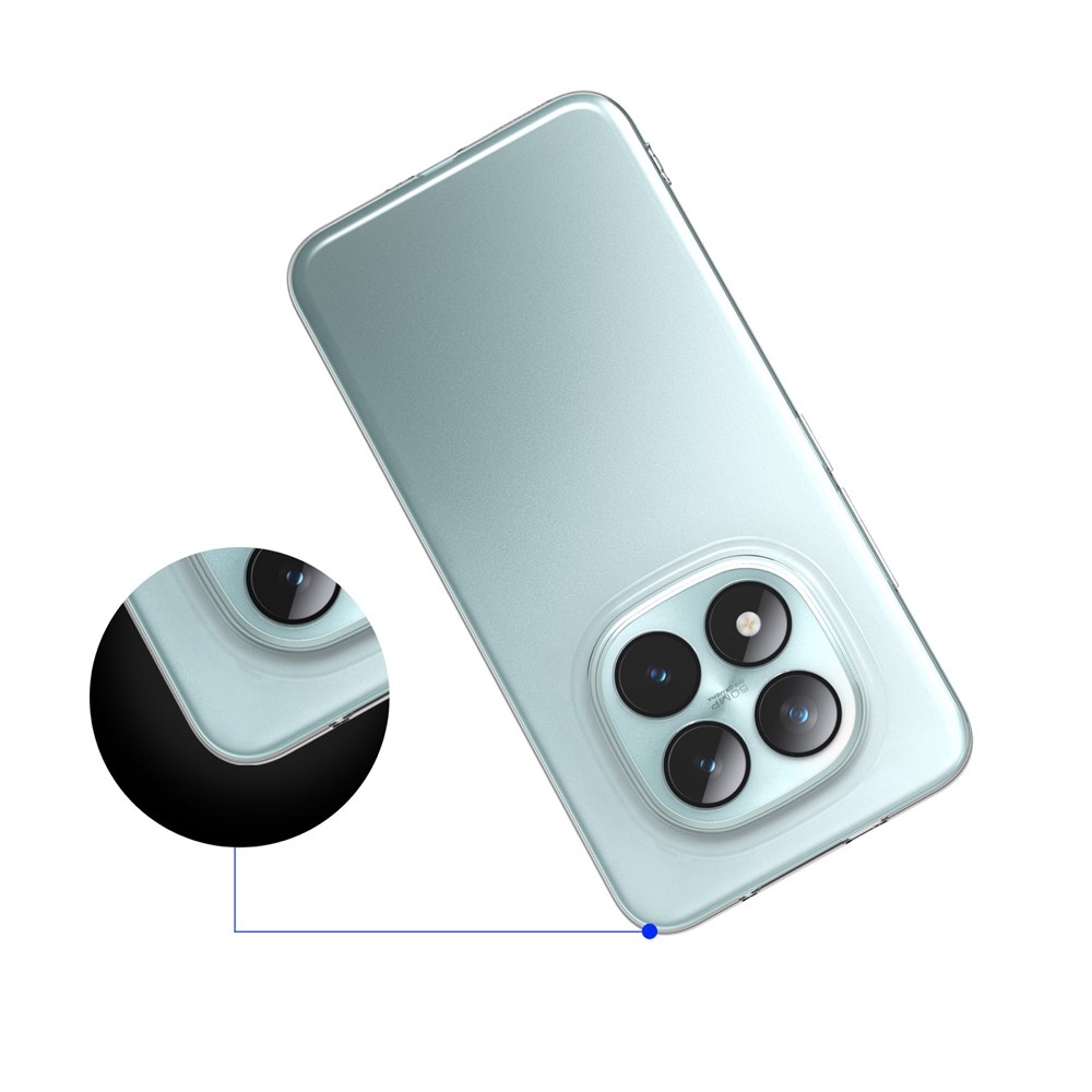 Priehľadný gélový obal na mobil Xiaomi Redmi Note 15 Pro 4G - priehľadný