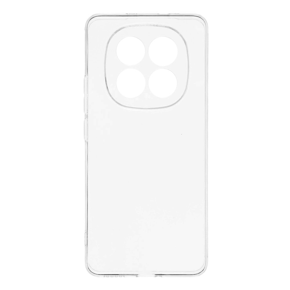 Priehľadný gélový obal na mobil Xiaomi Redmi Note 15 Pro 5G - priehľadný