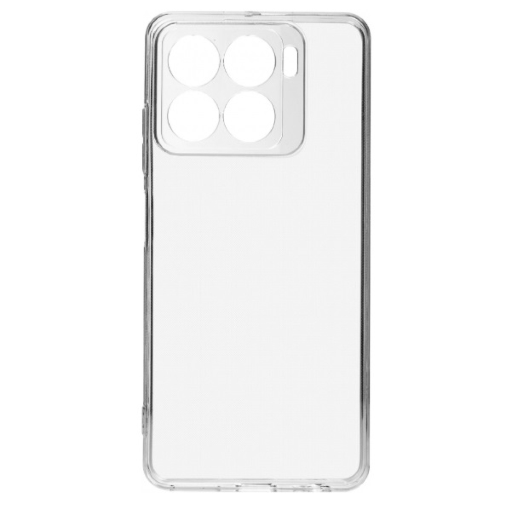 Priehľadný gélový obal na mobil ZTE Blade A56 - priehľadný
