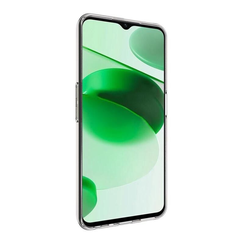 Priehľadný gélový obal na mobilný telefón Realme C35 - priehľadný