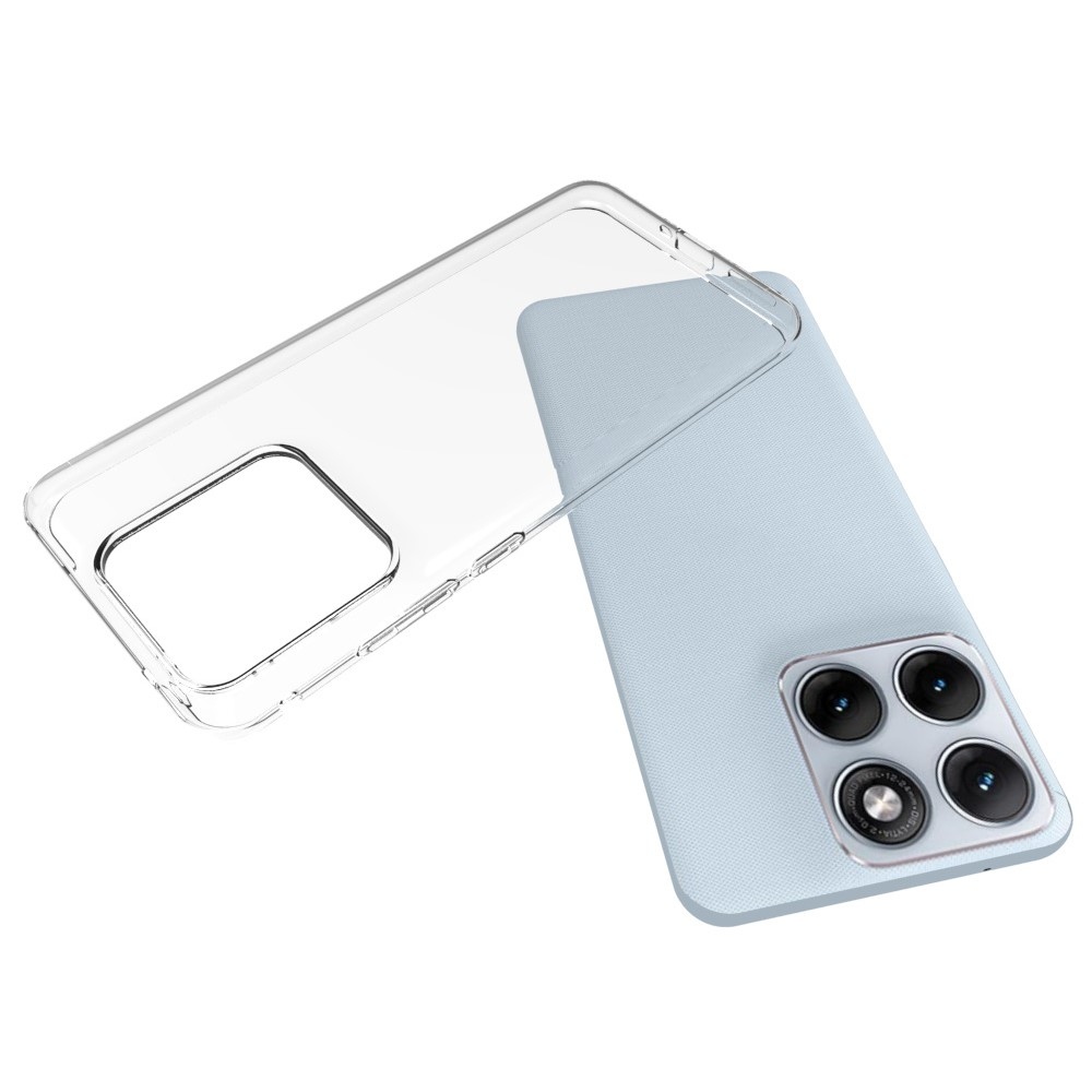 Priehľadný gélový obal na Motorola Edge 70 Fusion 5G - priehľadný