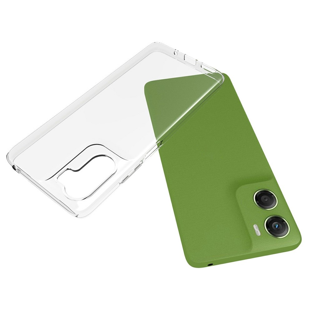 Priehľadný gélový obal na Motorola Moto G06/G06 Power - priehľadný