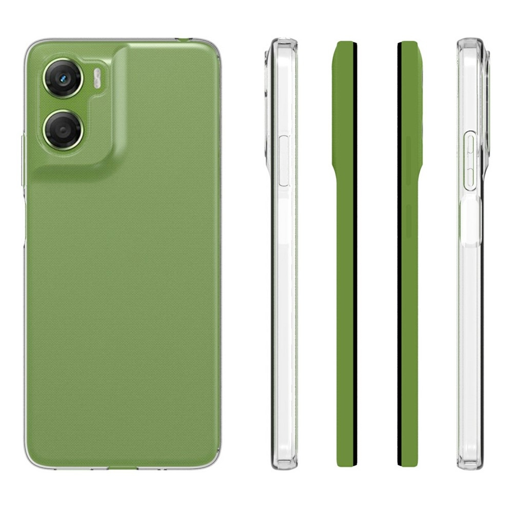 Priehľadný gélový obal na Motorola Moto G06/G06 Power - priehľadný