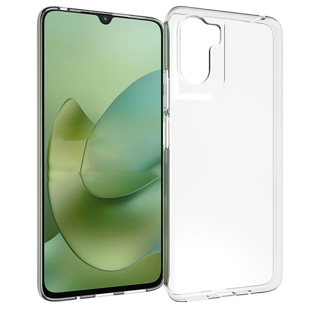 Priehľadný gélový obal na Motorola Moto G06/G06 Power - priehľadný