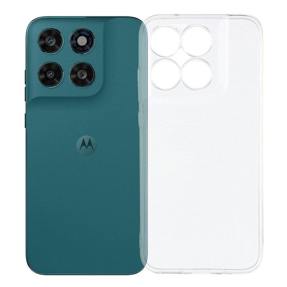 Priehľadný gélový obal na Motorola Moto G87 5G/G77 5G/G67 5G - priehľadný