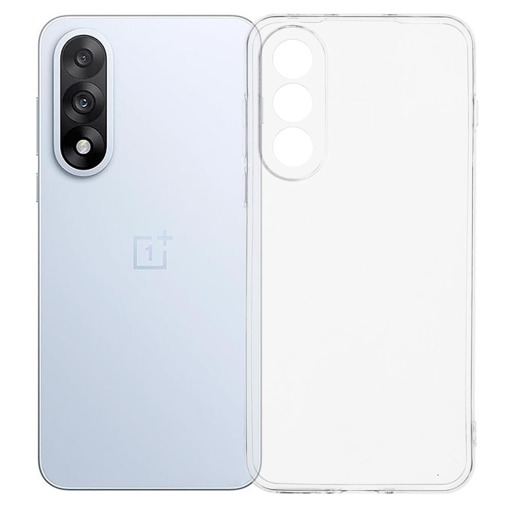 Priehľadný gélový obal na OnePlus Nord 5 5G - priehľadný