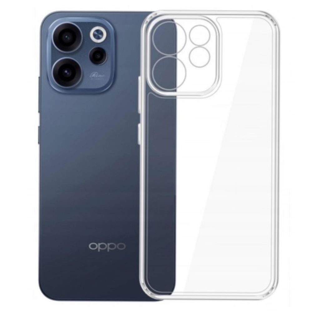 Priehľadný gélový obal na Oppo Reno 15 FS 5G - priehľadný