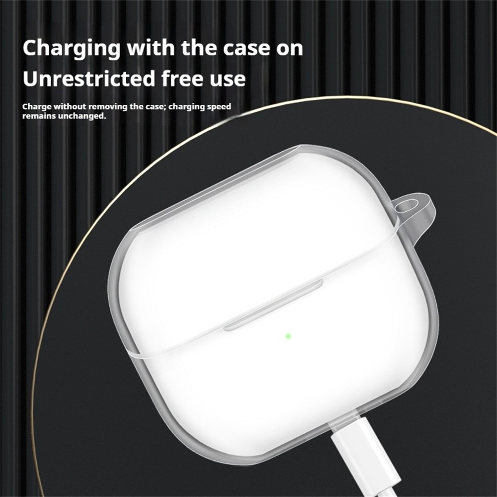 Priehľadný gélový obal na Samsung Galaxy Buds3 FE/Buds3 Pro/Buds3