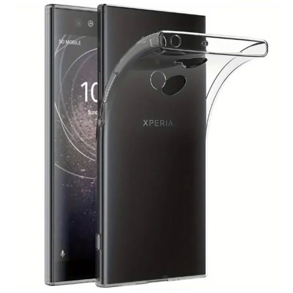 Priehľadný gélový obal na Sony Xperia XA2 Ultra - priehľadný