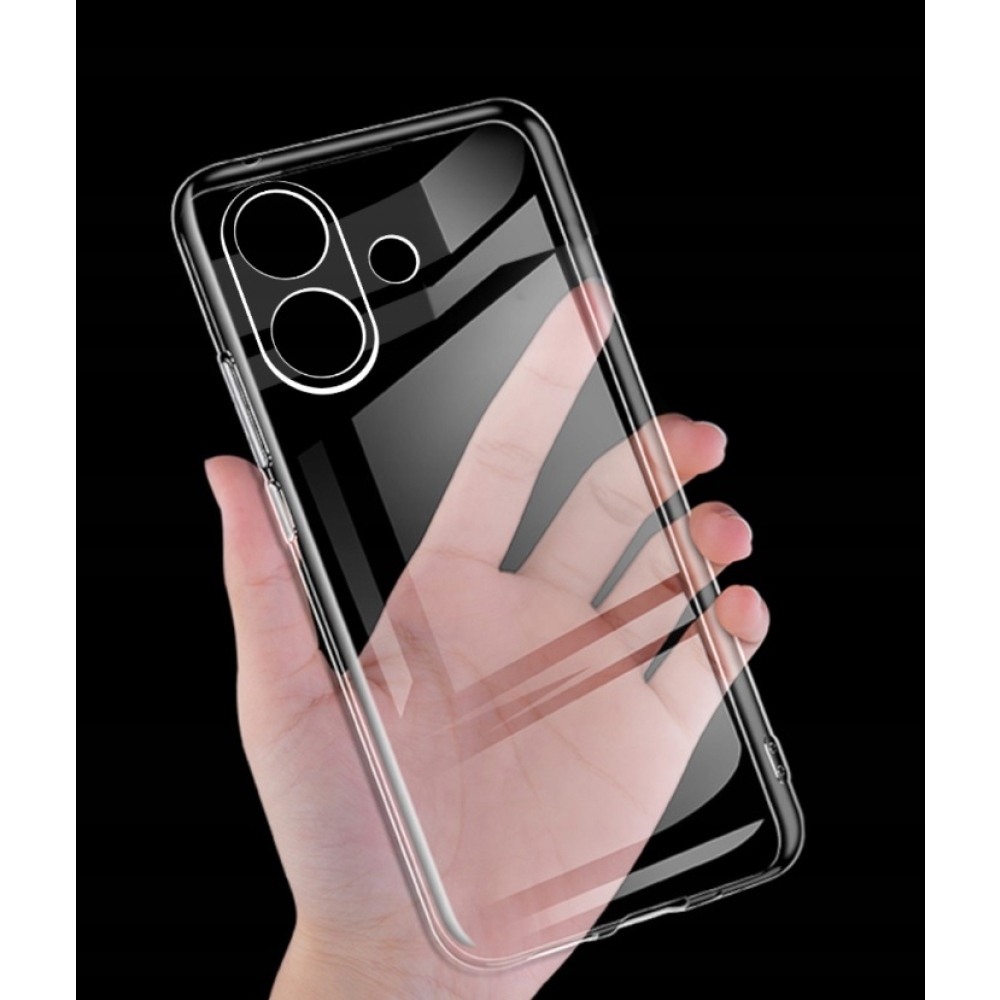 Priehľadný gélový obal na Vivo V70 Lite - priehľadný