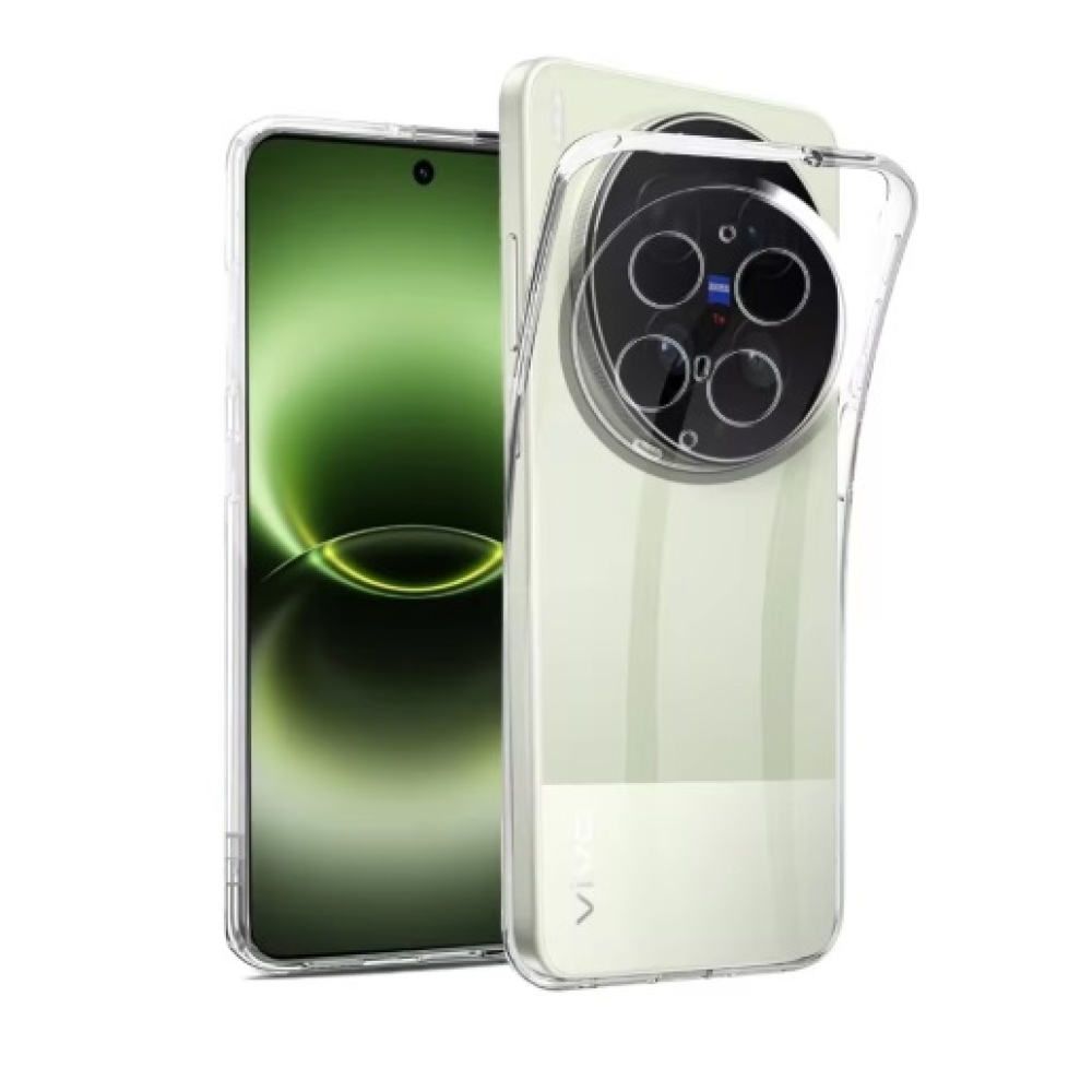 Priehľadný gélový obal na Vivo X300 Ultra - priehľadný