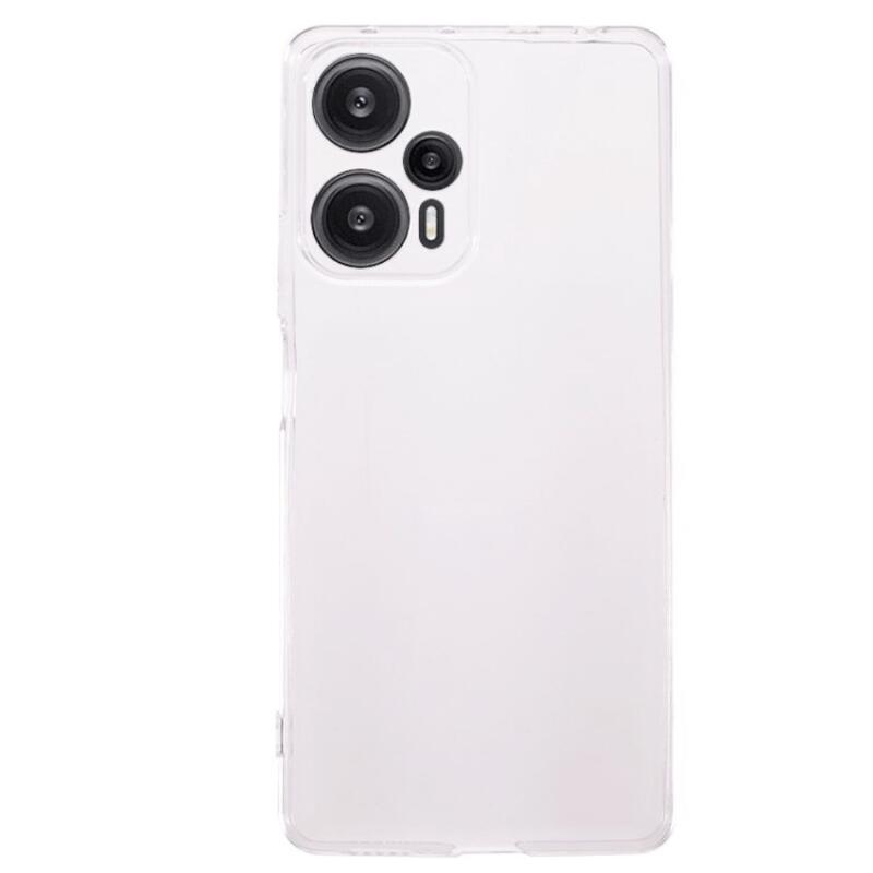 Priehľadný gélový obal na Xiaomi Poco F5 - priehľadný