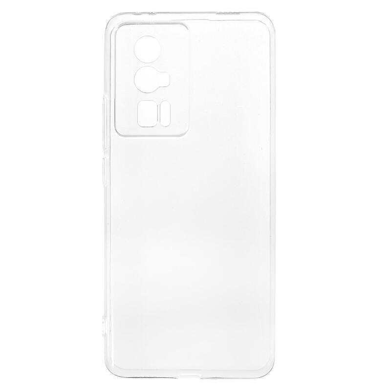 Priehľadný gélový obal na Xiaomi Poco F5 Pro - priehľadný