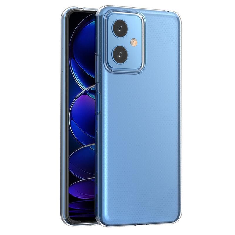 Priehľadný gélový obal na Xiaomi Redmi Note 12 5G/Poco X5 5G - priehľadný