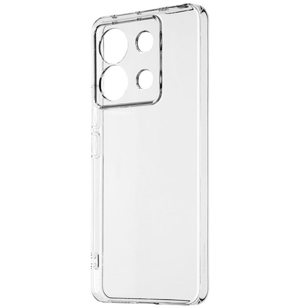 Priehľadný gélový obal na Xiaomi Redmi Note 13 Pro 5G/Poco X6 5G - priehľadný