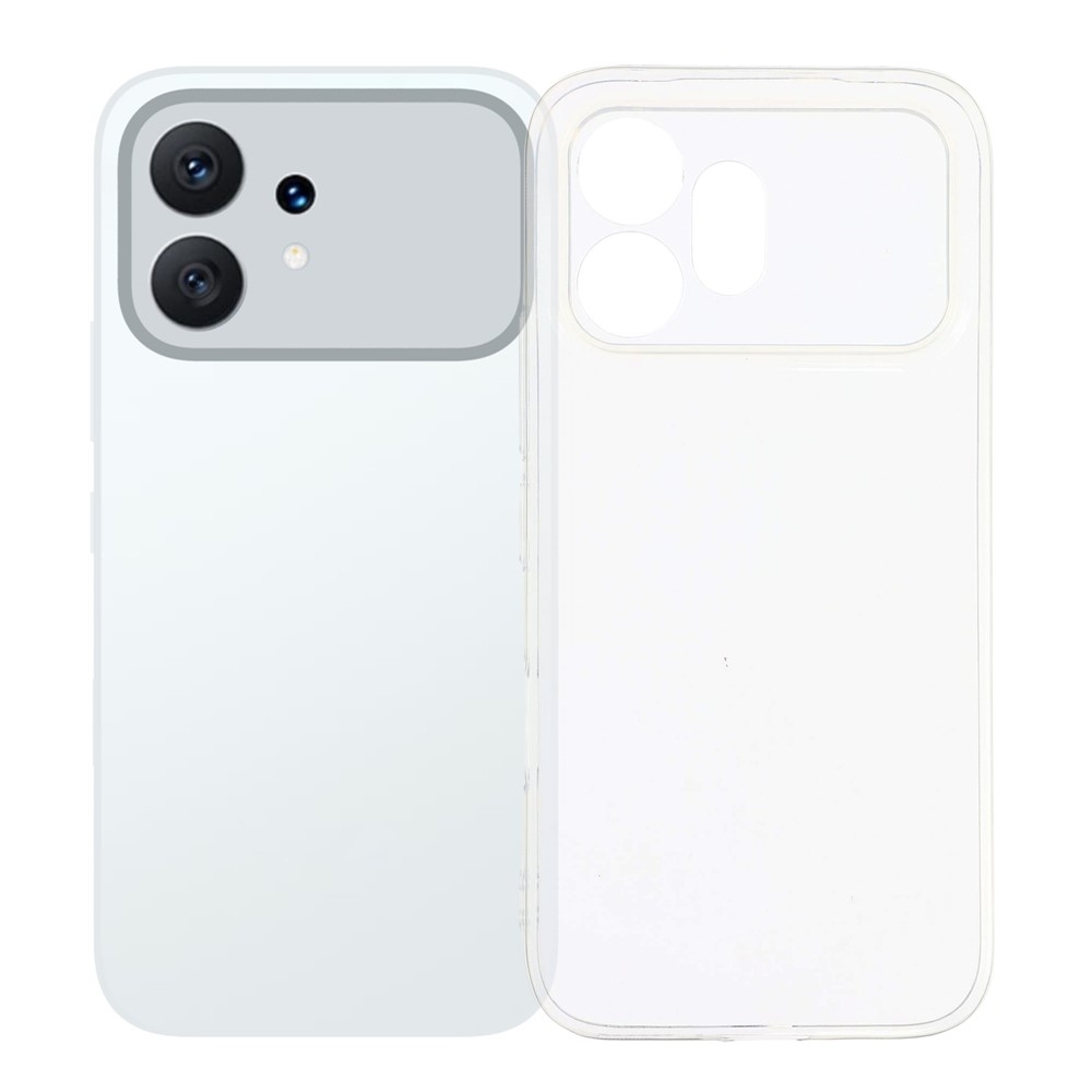 Priehľadný gélový obal pre mobil Honor 600 5G - priehľadný