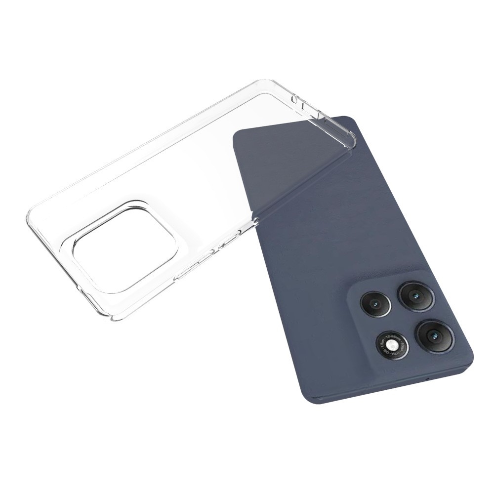 Priehľadný gélový obal Pro mobil Motorola Moto G86 Power 5G - priehľadný