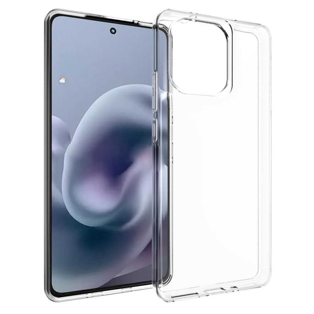 Priehľadný gélový obal Pro mobil Motorola Moto G86 Power 5G - priehľadný