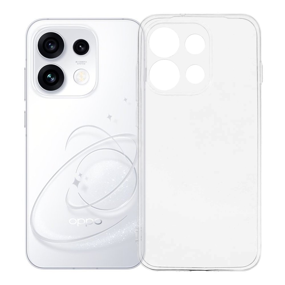 Priehľadný gélový obal Pro mobil Oppo Reno 16 5G - priehľadný