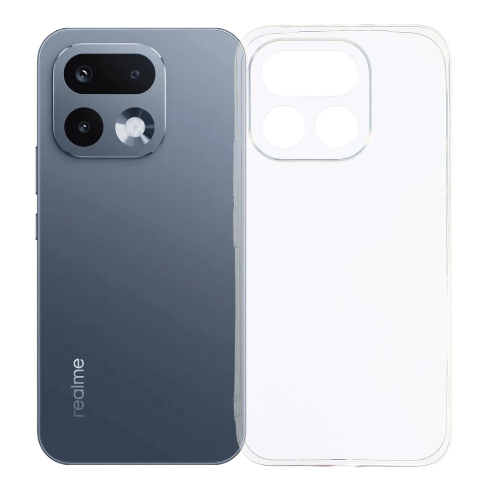 Priehľadný gélový obal pre mobil Realme 16 Pro 5G - priehľadný