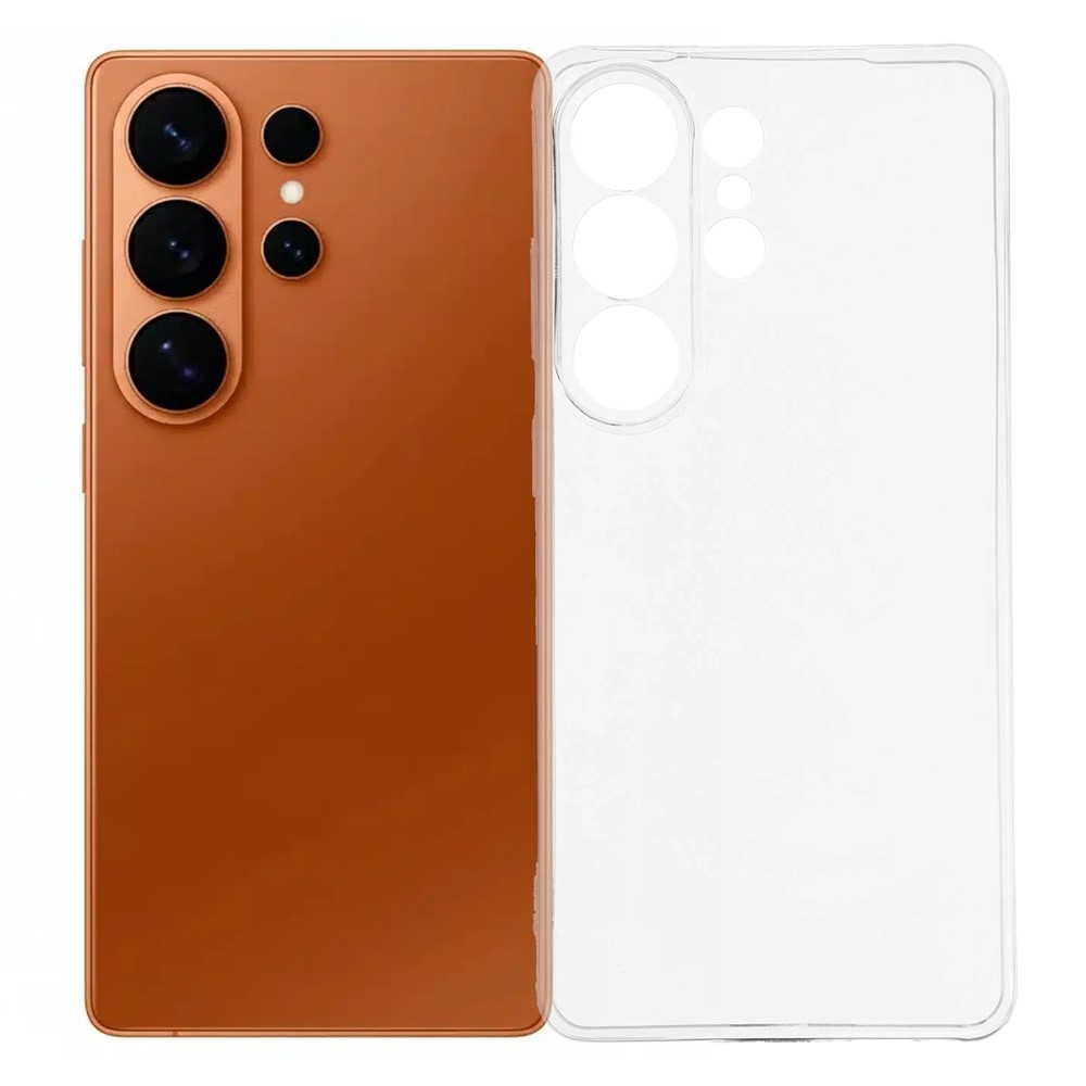 Priehľadný gélový obal pre mobil Samsung Galaxy S26 Ultra - priehľadný