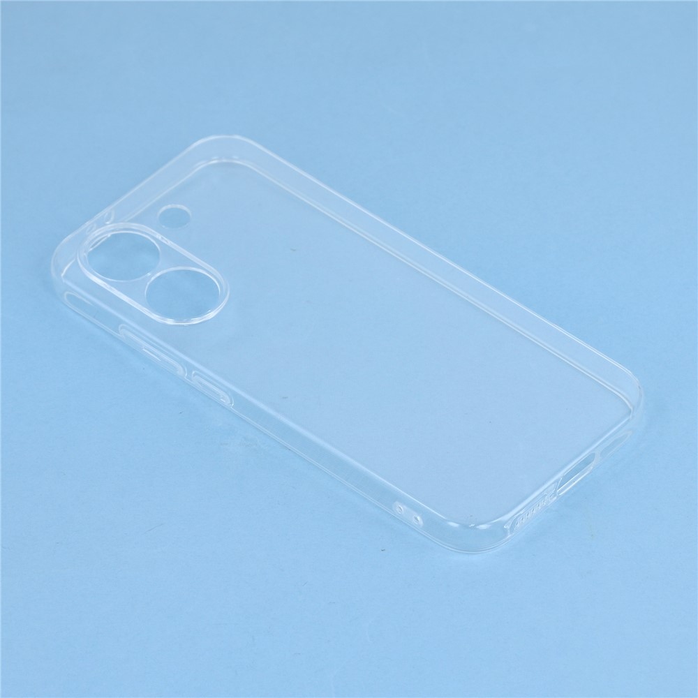 Priehľadný gélový obal pre mobil Xiaomi Poco X8 Pro 5G - priehľadný