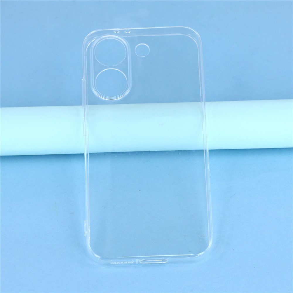 Priehľadný gélový obal pre mobil Xiaomi Poco X8 Pro 5G - priehľadný