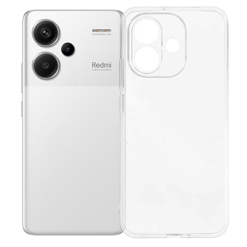 Priehľadný gélový obal pre mobil Xiaomi Redmi Note 17 4G/5G - priehľadný