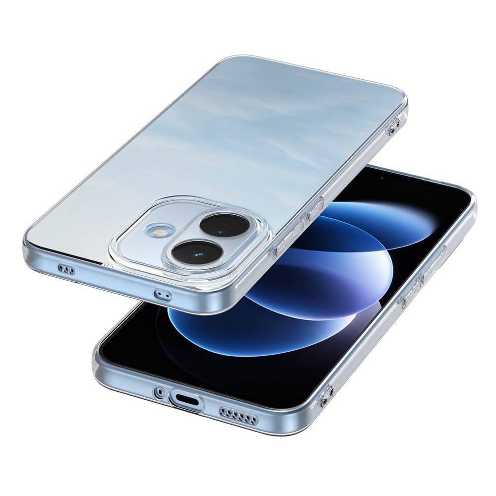 Priehľadný gélový obal pre mobil Xiaomi Redmi Note 17 Pro 5G - priehľadný