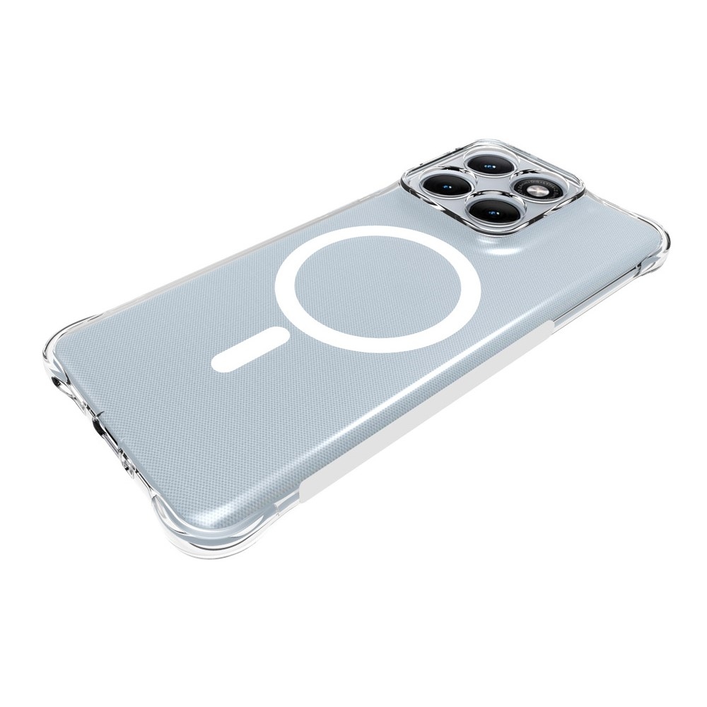 Priehľadný gélový obal s MagSafe na Motorola Edge 70 Fusion 5G s vystuženými rohmi