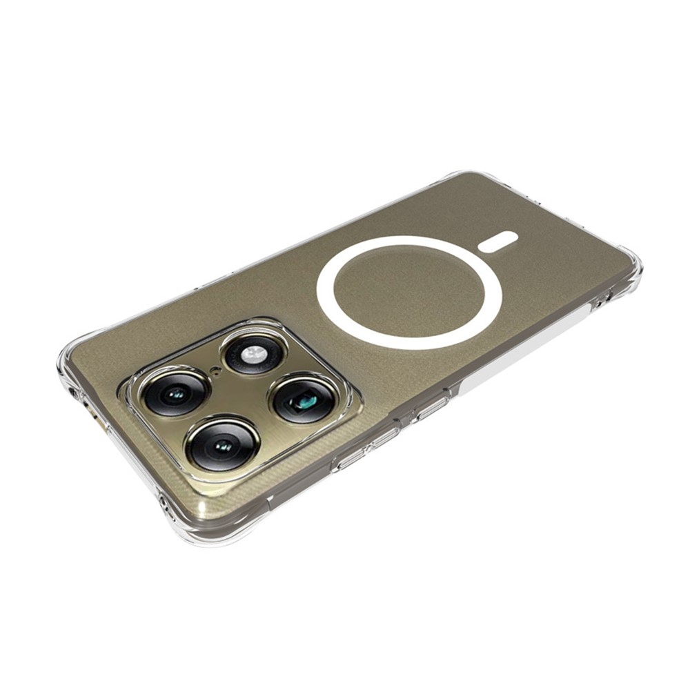 Priehľadný gélový obal s MagSafe na Motorola Signature 5G s vystuženými rohmi