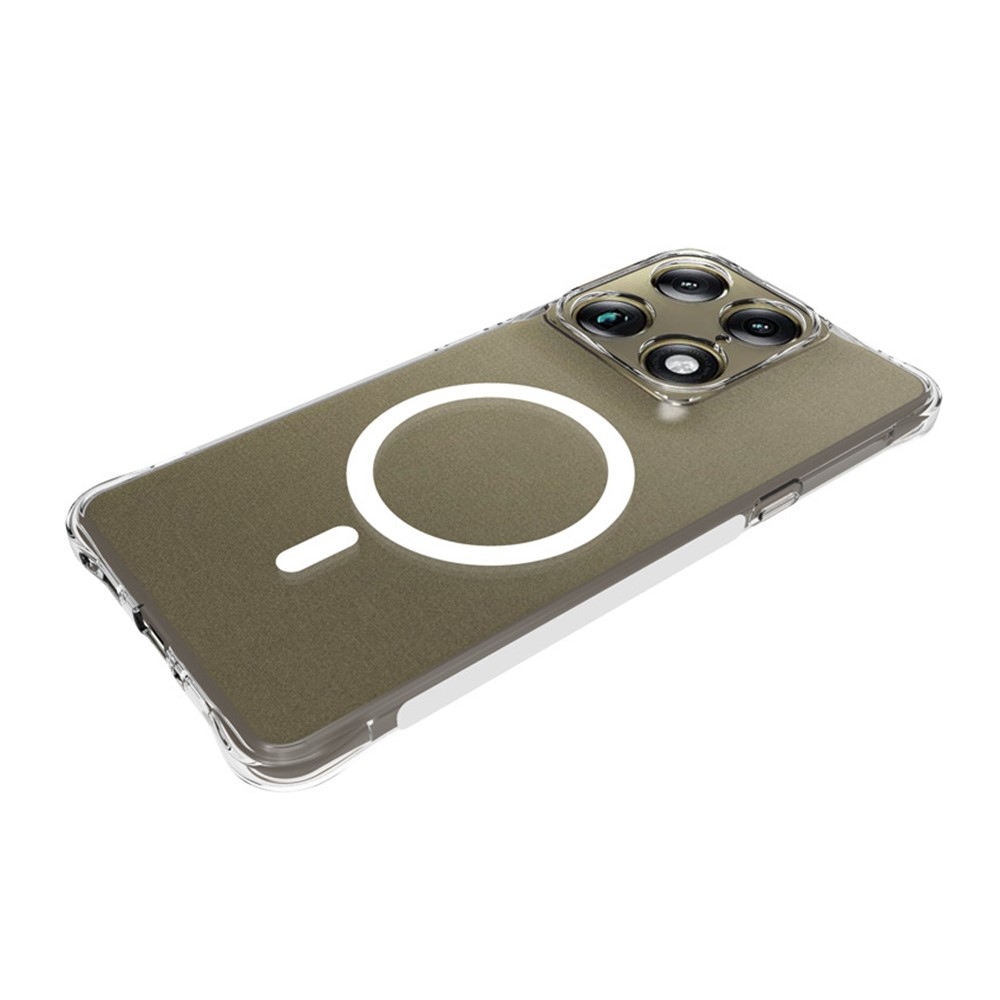 Priehľadný gélový obal s MagSafe na Motorola Signature 5G s vystuženými rohmi