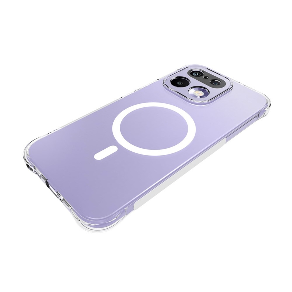 Priehľadný gélový obal s MagSafe na Realme 16 Pro 5G s vystuženými rohmi