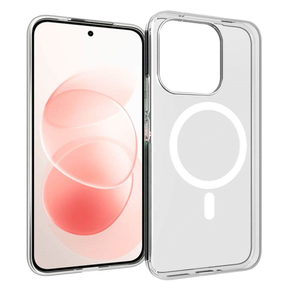 Priehľadný gélový obal s MagSafe na Xiaomi Redmi Note 17 Pro Max 5G