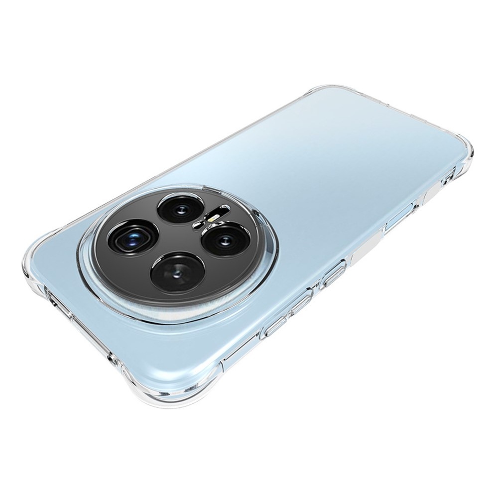 Priehľadný gélový obal s vystuženými rohmi na mobil Honor Magic 8 Pro 5G - priehľadný