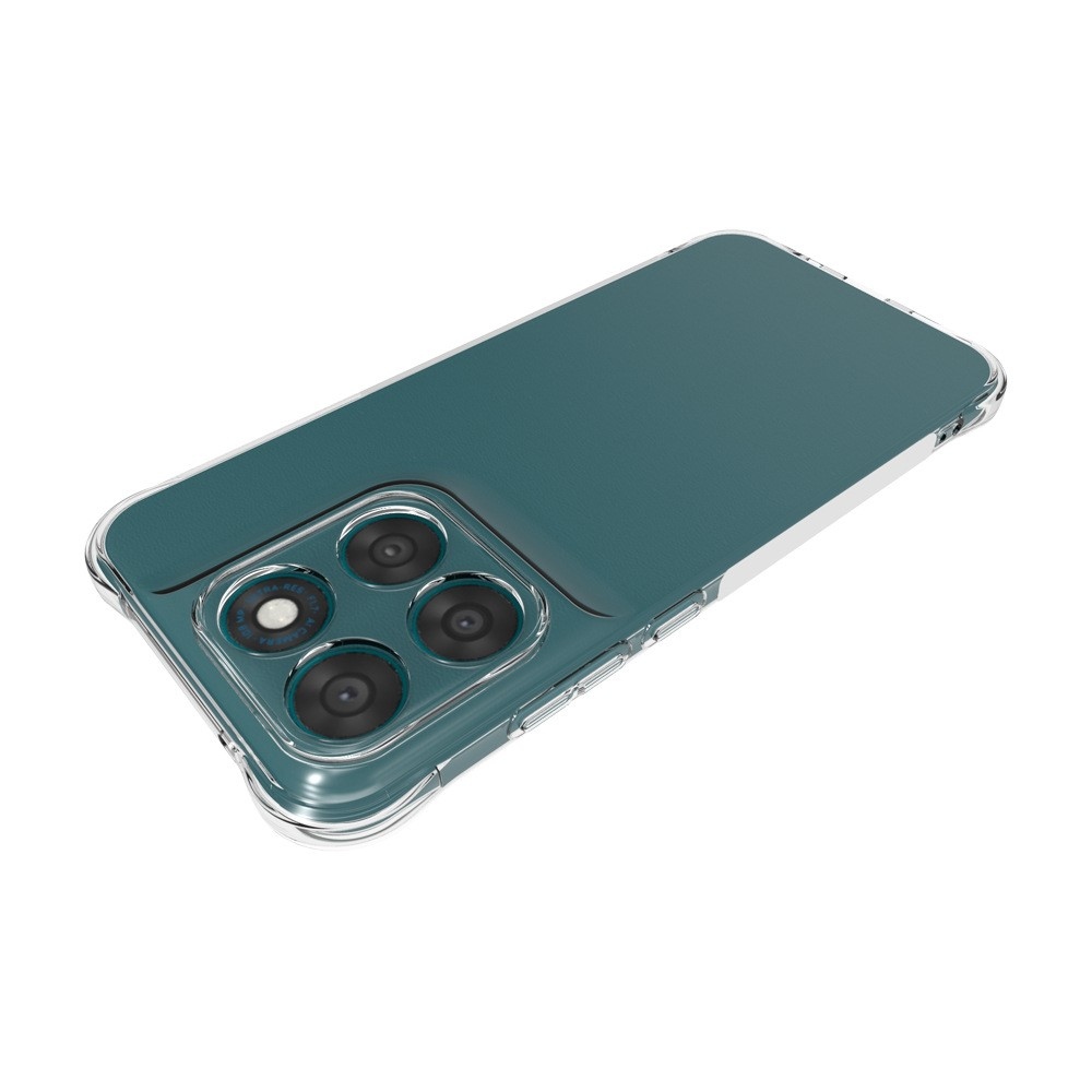 Priehľadný gélový obal s vystuženými rohmi na mobil Motorola Moto G87 5G/G77 5G/G67 5G