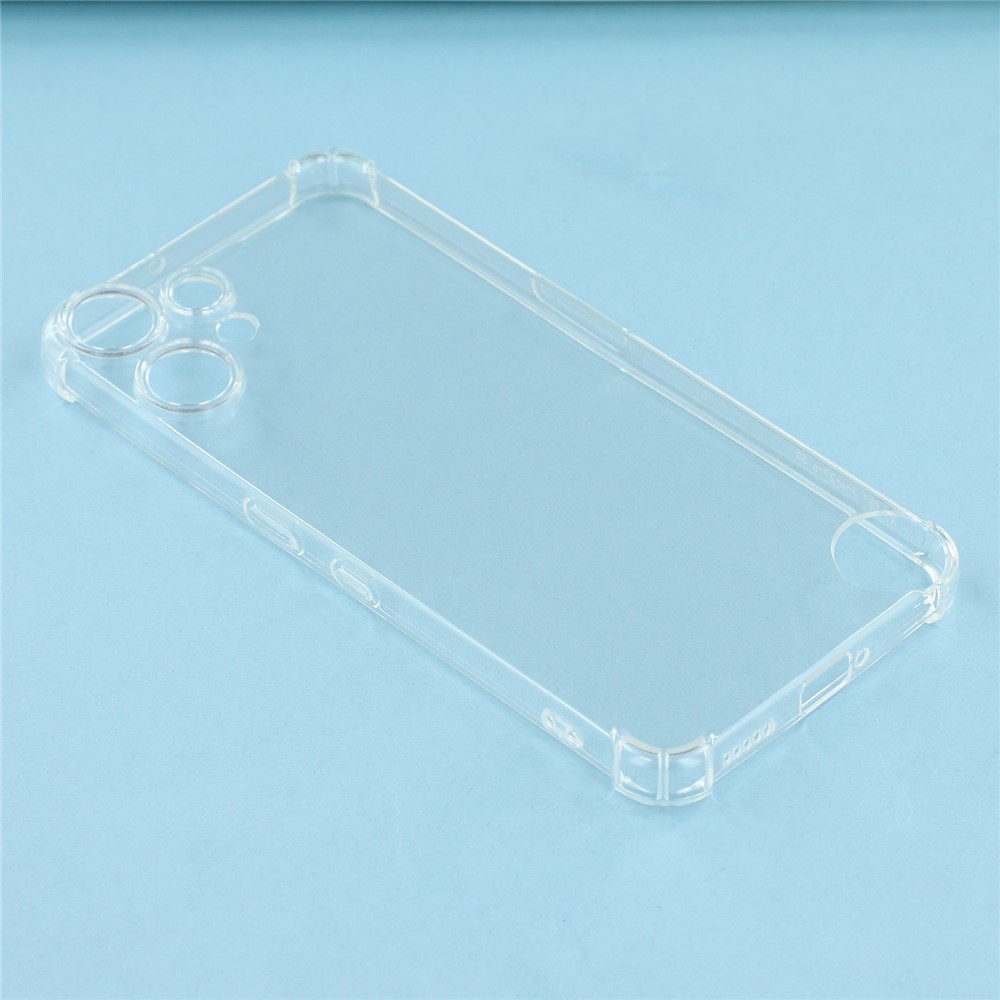 Priehľadný gélový obal s vystuženými rohmi na mobil Nothing CMF Phone 2 Pro - priehľadný