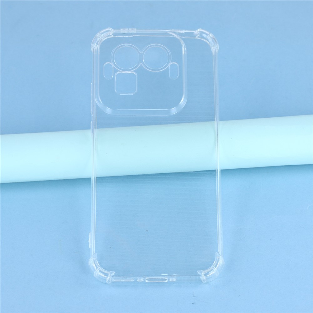 Priehľadný gélový obal s vystuženými rohmi na mobil Realme GT 8 Pro 5G