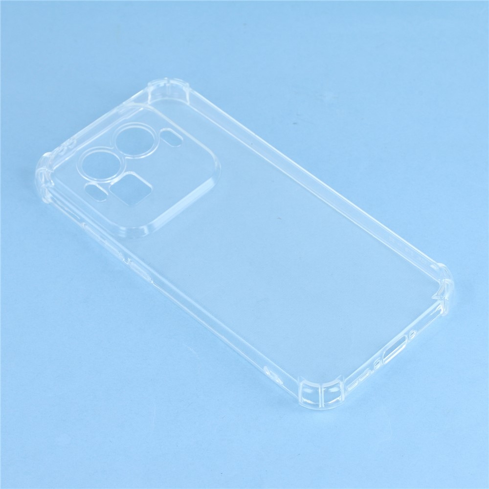 Priehľadný gélový obal s vystuženými rohmi na mobil Realme GT 8 Pro 5G