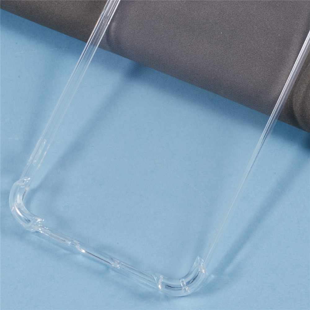 Priehľadný gélový obal s vystuženými rohmi na mobil Samsung Galaxy A37 5G - priehľadný