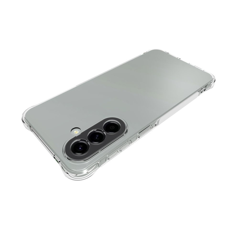 Priehľadný gélový obal s vystuženými rohmi na mobil Samsung Galaxy A57 5G - priehľadný