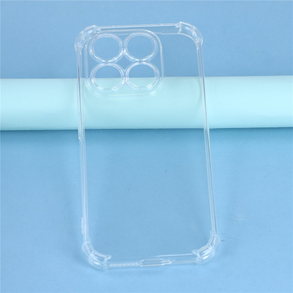 Priehľadný gélový obal s vystuženými rohmi na mobil Xiaomi 17