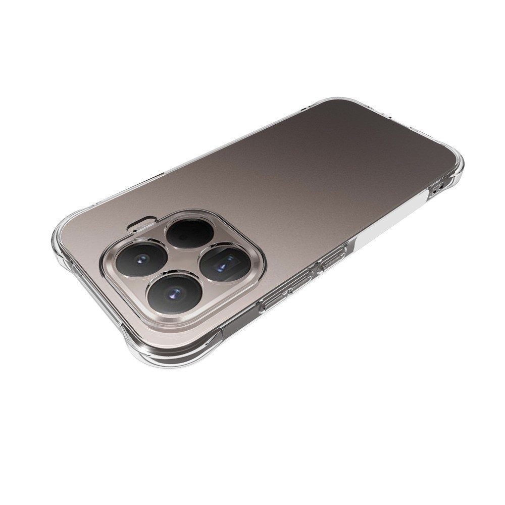 Priehľadný gélový obal s vystuženými rohmi na mobil Xiaomi 17T