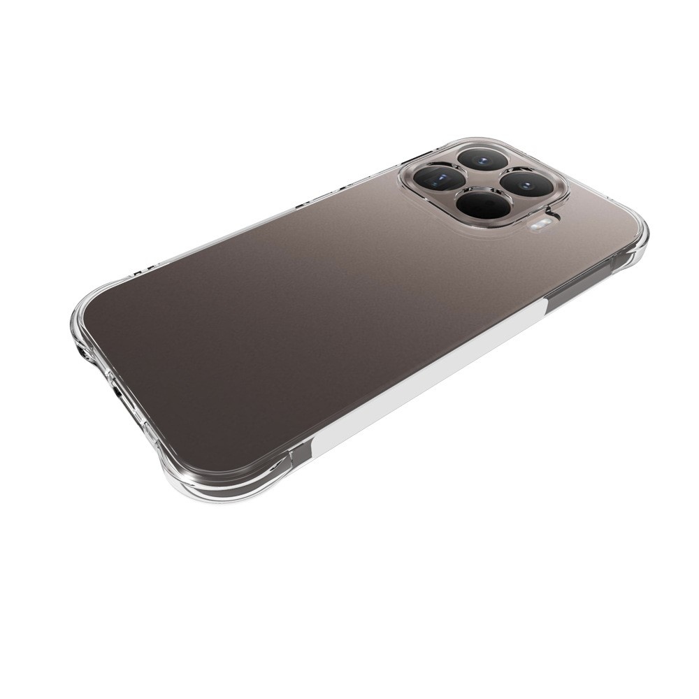 Priehľadný gélový obal s vystuženými rohmi na mobil Xiaomi 17T
