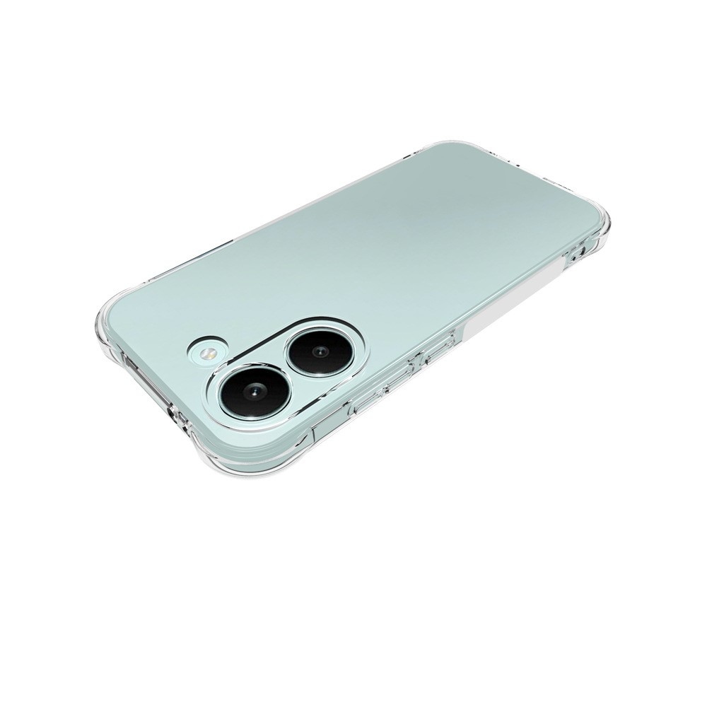 Priehľadný gélový obal s vystuženými rohmi na mobil Xiaomi Poco X8 Pro 5G