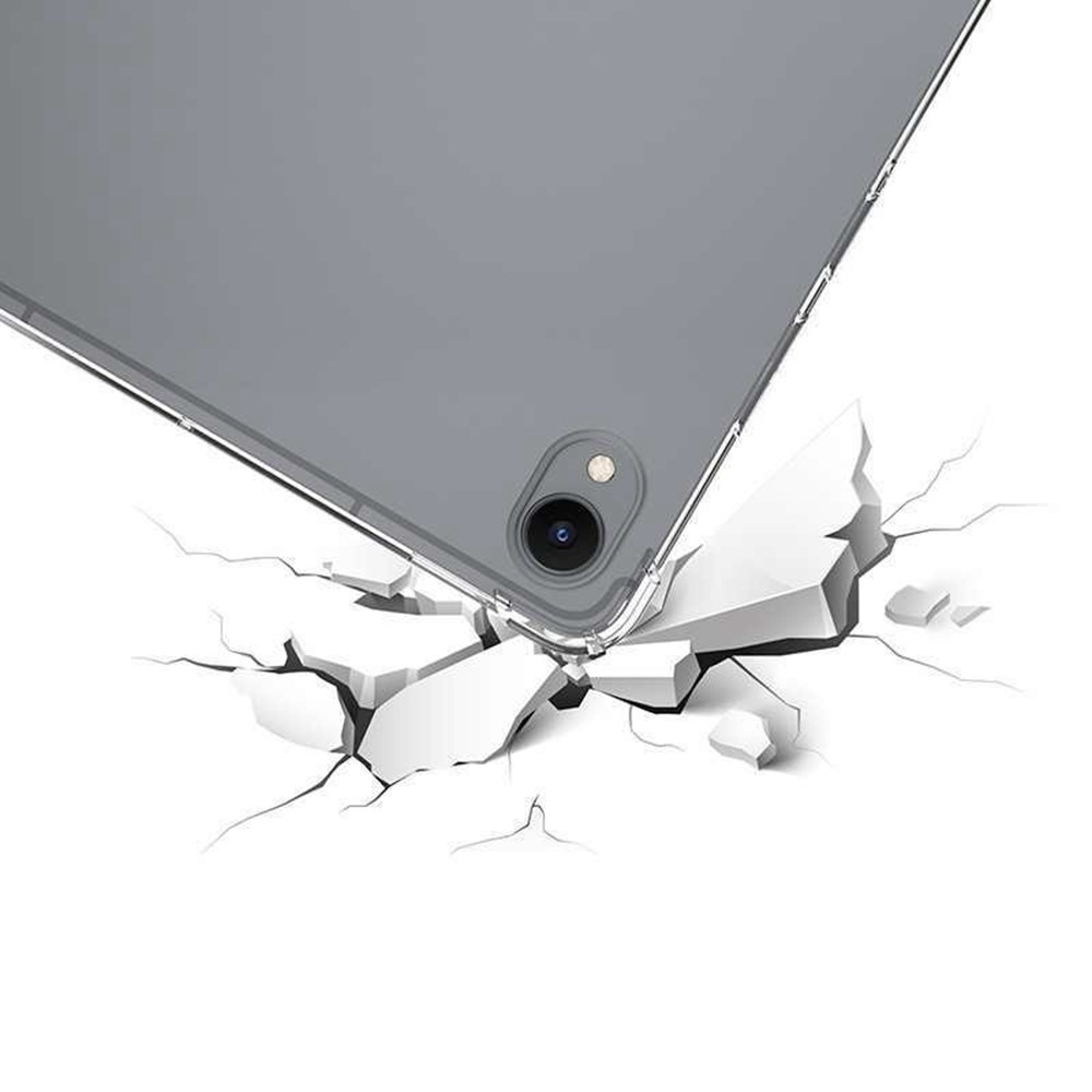 Priehľadný gélový obal s vystuženými rohmi na Samsung Galaxy Tab S11 - priehľadný