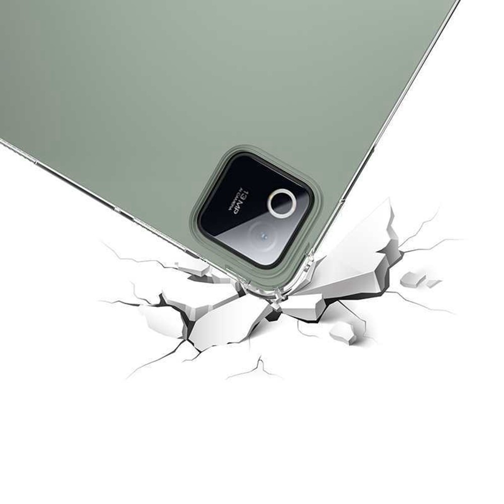 Priehľadný gélový obal s vystuženými rohmi na Xiaomi Pad 8/8 Pro - priehľadný