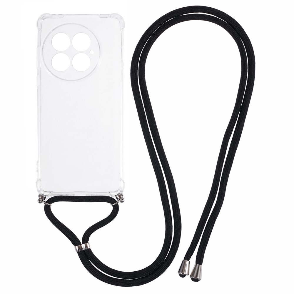 Priehľadný gélový obal so šnúrkou na OnePlus 13