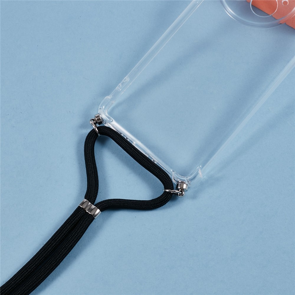 Priehľadný gélový obal so šnúrkou na OnePlus 13